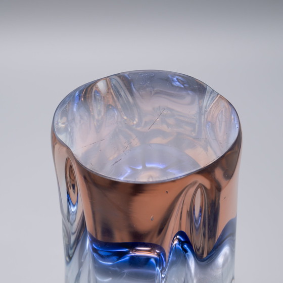 Image 1 of 2x Josef Hospodka Chřibská Borske Sklo Vase