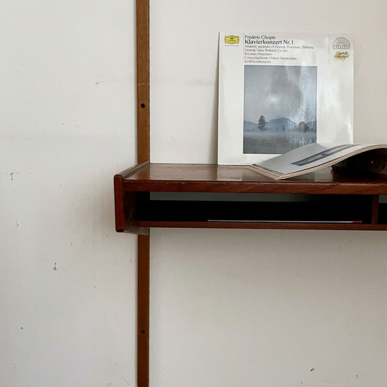Image 1 of Dänisches Vintage-Wandsystem mit Schreibtisch, 1960er Jahre