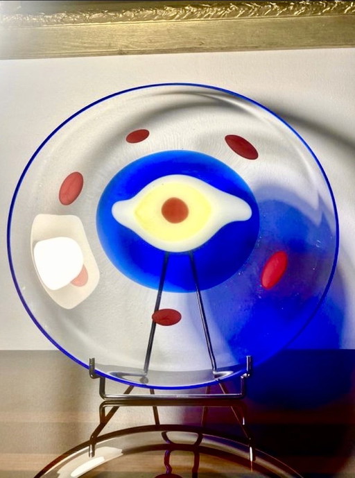 Dekorativer Murano-Teller