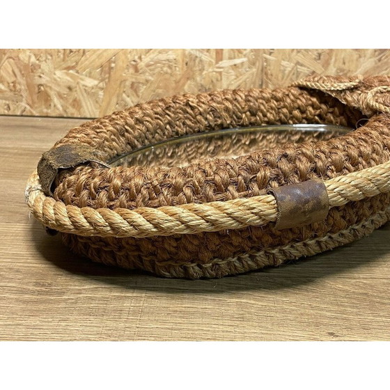 Image 1 of Vintage-Seilspiegel von Audoux Minet, 1950-1960