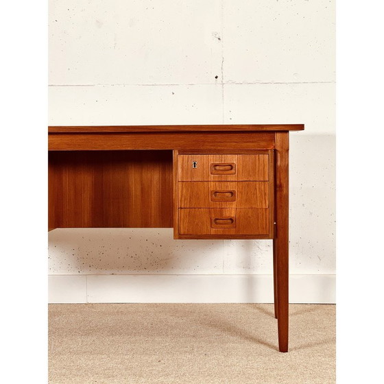 Image 1 of Mid Century Schreibtisch aus Teakholz, Dänemark