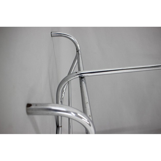 Image 1 of Vintage Bauhaus-Garderobe von Robert Slezak, Tschechoslowakei 1930