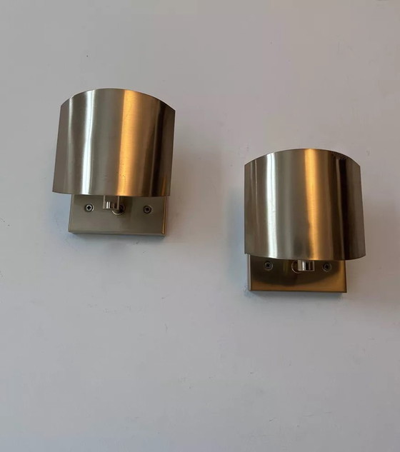 Image 1 of 2X Vintage Orientierbare Wandleuchte