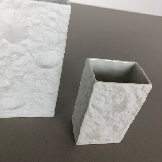 Image 1 of Paar vintage Vase Porzellanvase von Hutschenreuther Deutsch 1970er