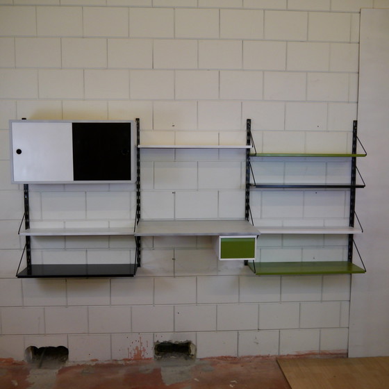 Image 1 of Vintage Pilastro Tjerk Reijenga Hängeschrank / Hängesystem