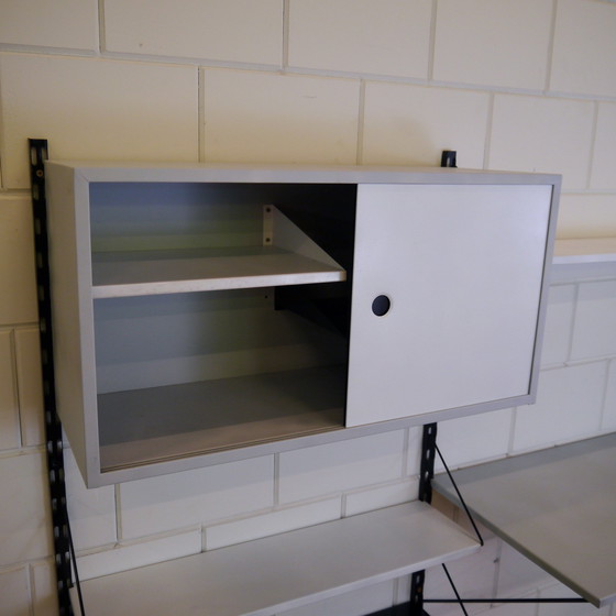 Image 1 of Vintage Pilastro Tjerk Reijenga Hängeschrank / Hängesystem