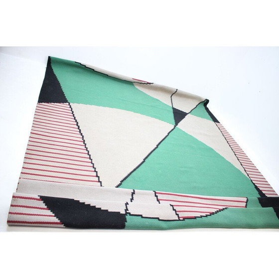Image 1 of Geometrischer Musterteppich, Tschechoslowakei 1960