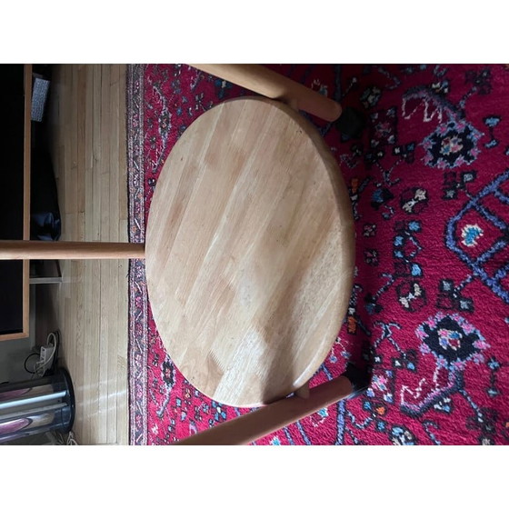 Image 1 of Klappbarer Beistelltisch auf Rädern, Vintage