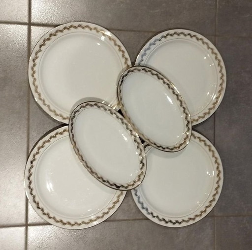 Teller - Geschirrset aus Limoger Porzellan - Tischkultur