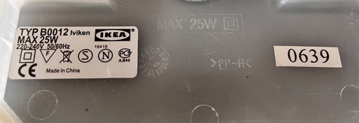 IKEA IVIKEN „Eiswürfel“-Tischleuchte – Vintage-Design der 90er Jahre