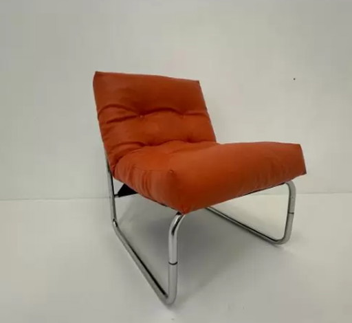 Seltener Loungesessel von Gillis Lundgren für Ikea, Modell "Pixi", 1970er Jahre