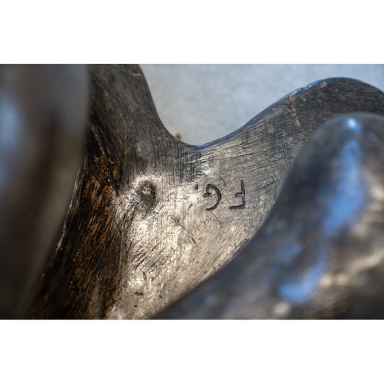 Image 1 of Vintage-Skulptur aus Spanplatten und Gipskarton, Italien 1970