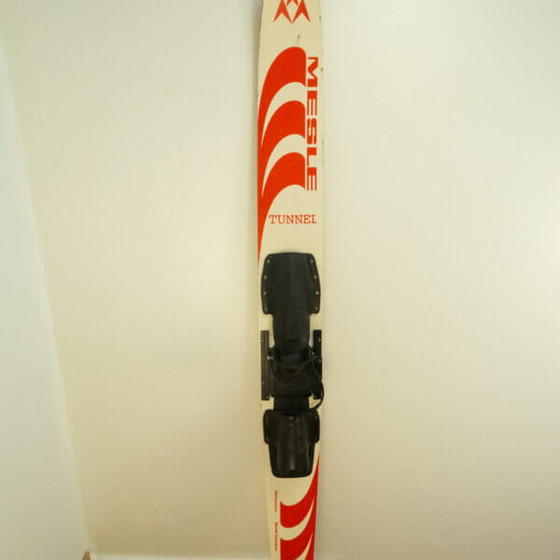 Image 1 of Old Mono Water Ski from Mesle, Plywood with Plastic Cover