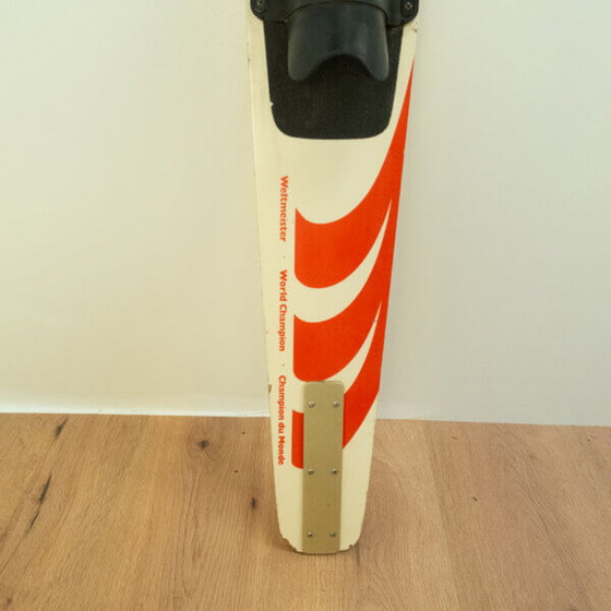 Image 1 of Old Mono Water Ski from Mesle, Plywood with Plastic Cover