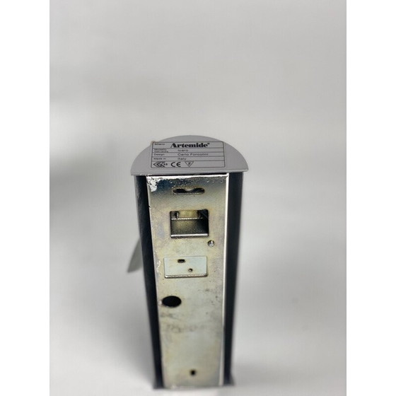 Image 1 of Ein Paar Icaro-Wandlampen aus Glas und Metall von Carlo Forcolini für Artemide, Italien 1986