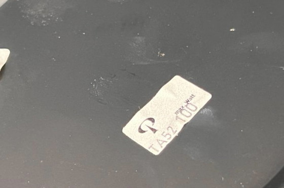 Image 1 of Eine große Peill und Putzler mundgeblasenem Glas Pilz Lampe mit massivem Messing Basis.