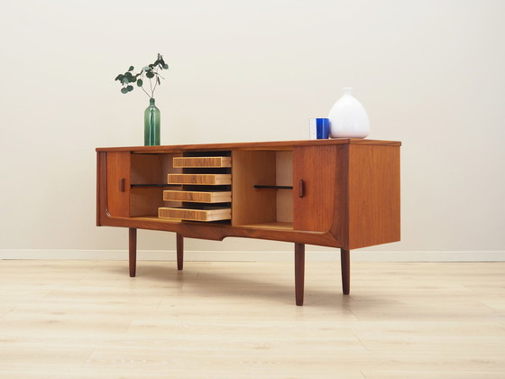 Image 1 of Anrichte aus Teakholz, Dänisches Design, 1960er Jahre, Produktion: Dänemark