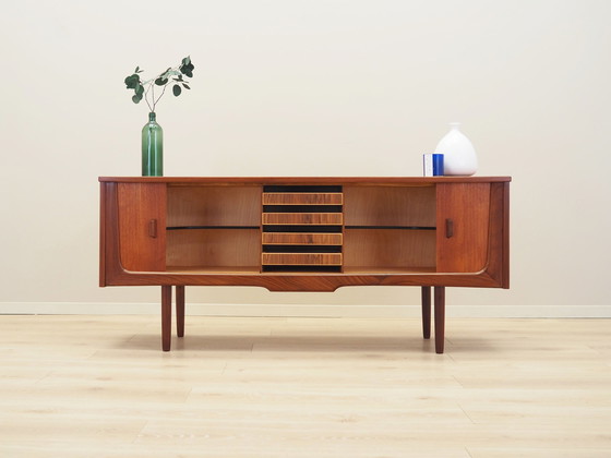 Image 1 of Anrichte aus Teakholz, Dänisches Design, 1960er Jahre, Produktion: Dänemark