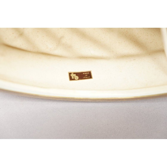 Image 1 of Vintage Nachttischlampe aus Messing und Keramik von Tommaso Barbi, Italien 1979