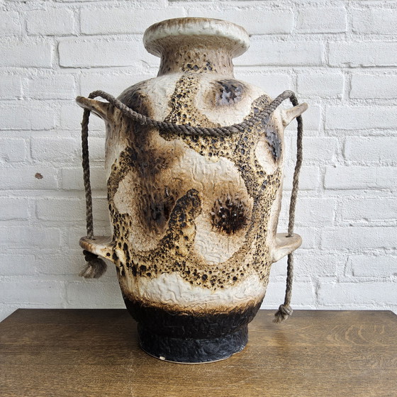 Image 1 of Sehr große brutalistische Vase Westdeutschland (Dumbler und Breiden)Va