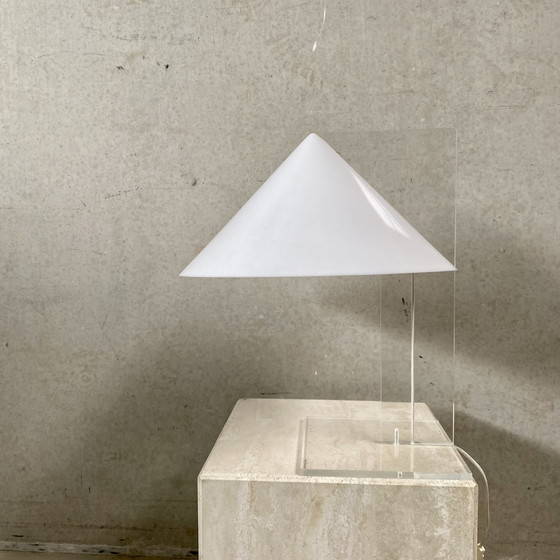 Image 1 of Harco Loor Tischlampe aus Plexiglas