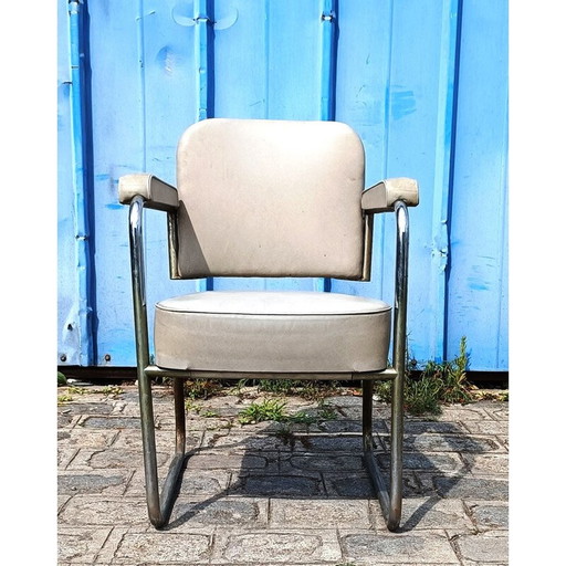 Vintage Industrie-Sessel Ronéo von Pullman