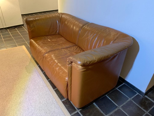 Sitz Leder Hochbarett Sofa von Karl Wittmann