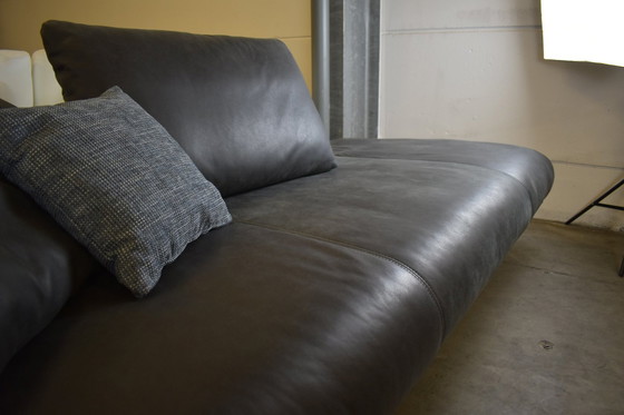 Image 1 of Ledersofa Chaiselongue Recamiere Liege Sofa Couch 