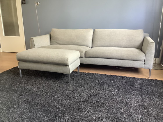 Image 1 of Design auf Stocksofa mit Fußhocker