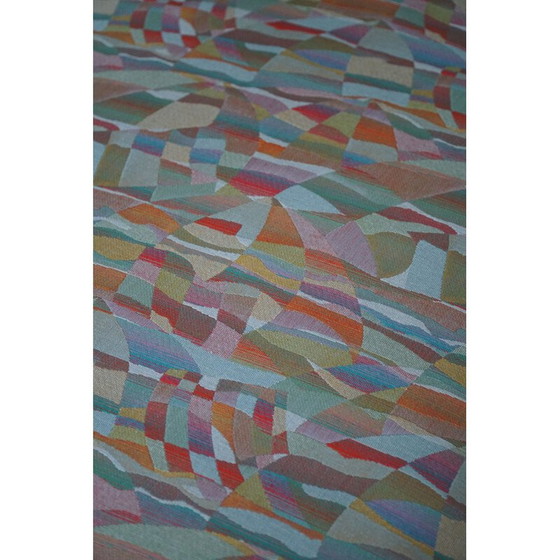 Image 1 of Vintage Art Deco dänisches Tagesbett in Stoff von Cabinetmaker, 1940er Jahre