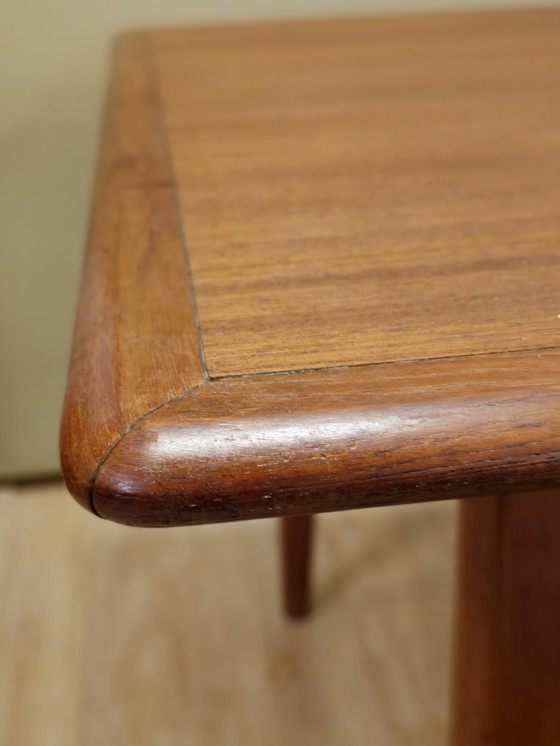 Image 1 of Vintage Danish Couchtisch Beistelltisch Teakholz Quadratisch