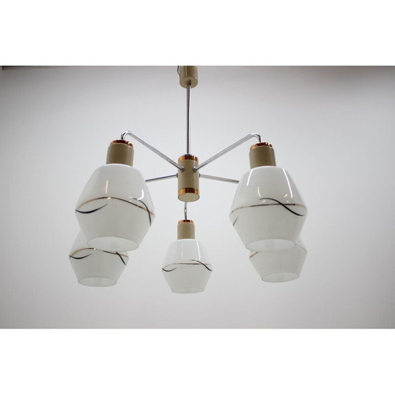 Image 1 of Vintage-Kronleuchter von Drukov 1970