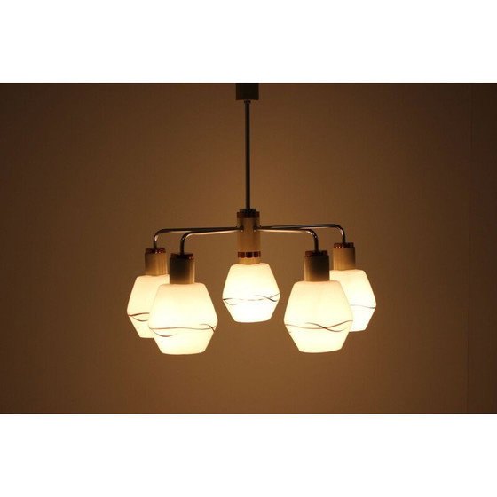 Image 1 of Vintage-Kronleuchter von Drukov 1970