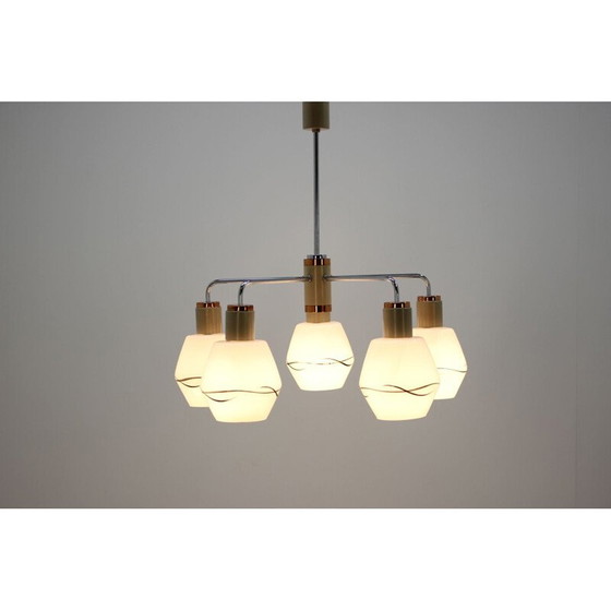 Image 1 of Vintage-Kronleuchter von Drukov 1970