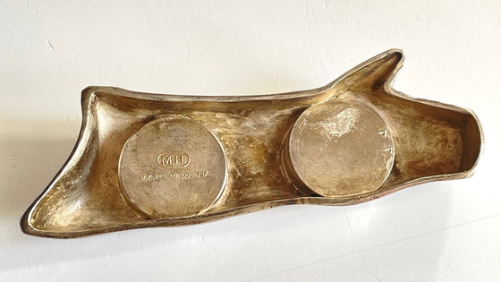 Image 1 of M.H. Salz Pfeffer Set Metall Silber Vintage