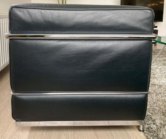 Image 1 of 3-Sitzer und 2-Sitzer Le Corbusier Lc2 Lookalike