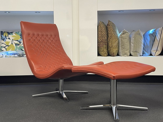 Image 1 of De Sede DS-51 Lounge-Sessel mit Ottomane