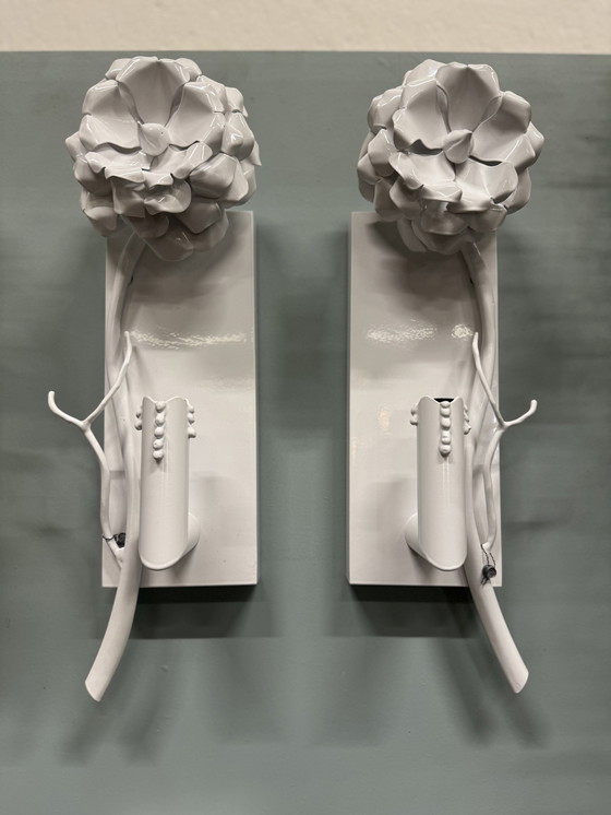 Image 1 of 2 Marke van Egmond Love you Love me not Wandleuchte Weiß