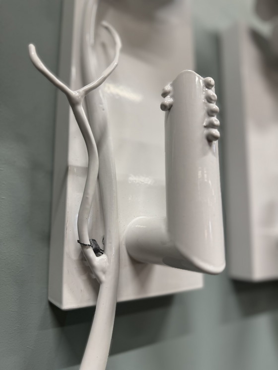 Image 1 of 2 Marke van Egmond Love you Love me not Wandleuchte Weiß