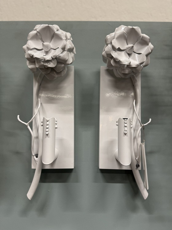 Image 1 of 2 Marke van Egmond Love you Love me not Wandleuchte Weiß