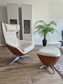 Leolux Caruzzo Sessel + Ottomane