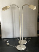 2x Space Age Stehlampen