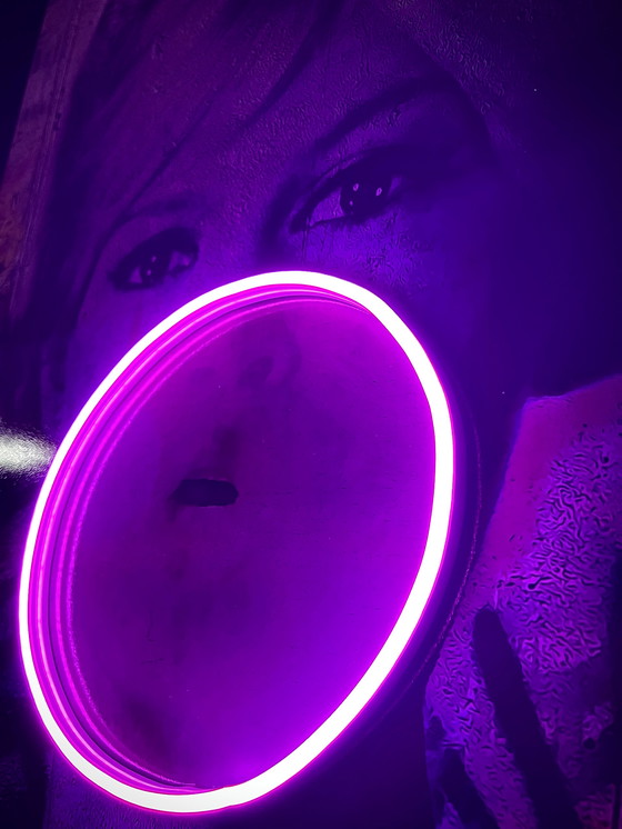 Image 1 of LedMansion Brigitte Bardot Bubblegum V.2. PopArt- Kunst LED-Lampe