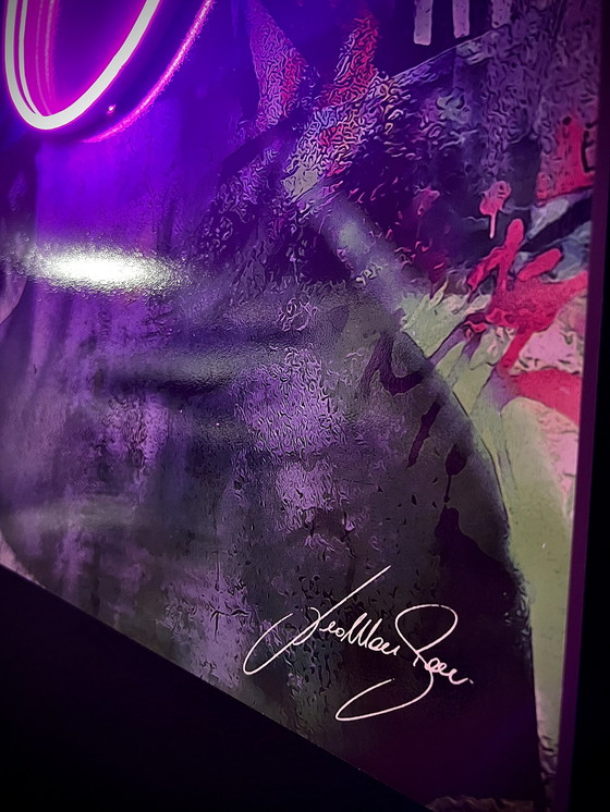 Image 1 of LedMansion Brigitte Bardot Bubblegum V.2. PopArt- Kunst LED-Lampe