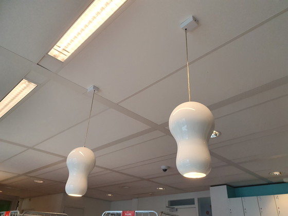 Image 1 of Dunkle Tsjoepy Designlampe (weiß) 4 Stück