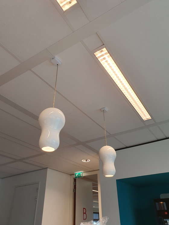 Image 1 of Dunkle Tsjoepy Designlampe (weiß) 4 Stück