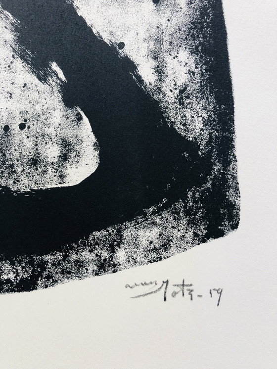 Image 1 of Wim Motz - Lithographie 1959 - Zeichen II