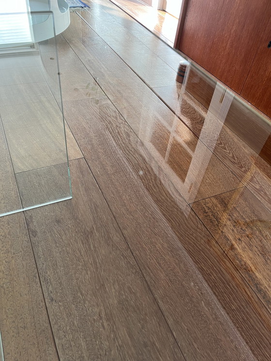 Image 1 of Minimalistischer italienischer Glastisch