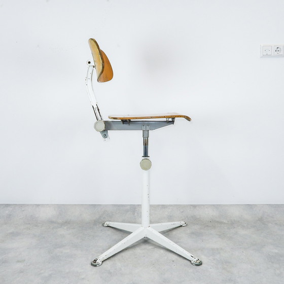 Image 1 of Industriearchitekt Zeichenstuhl Friso Kramer Ahrend 60er 70er Jahre