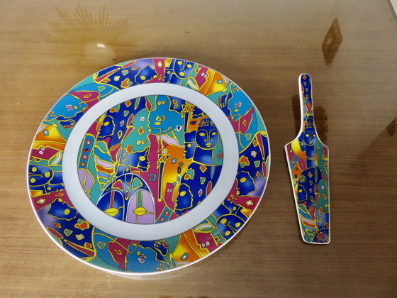 Image 1 of So French" Tortenplatte mit Galion-Dekor 2000er Jahre